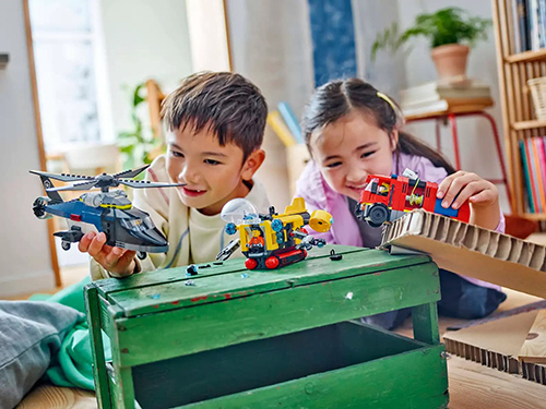 Lego Helicopter, Fire Truck & Submarine Remix - Image 5