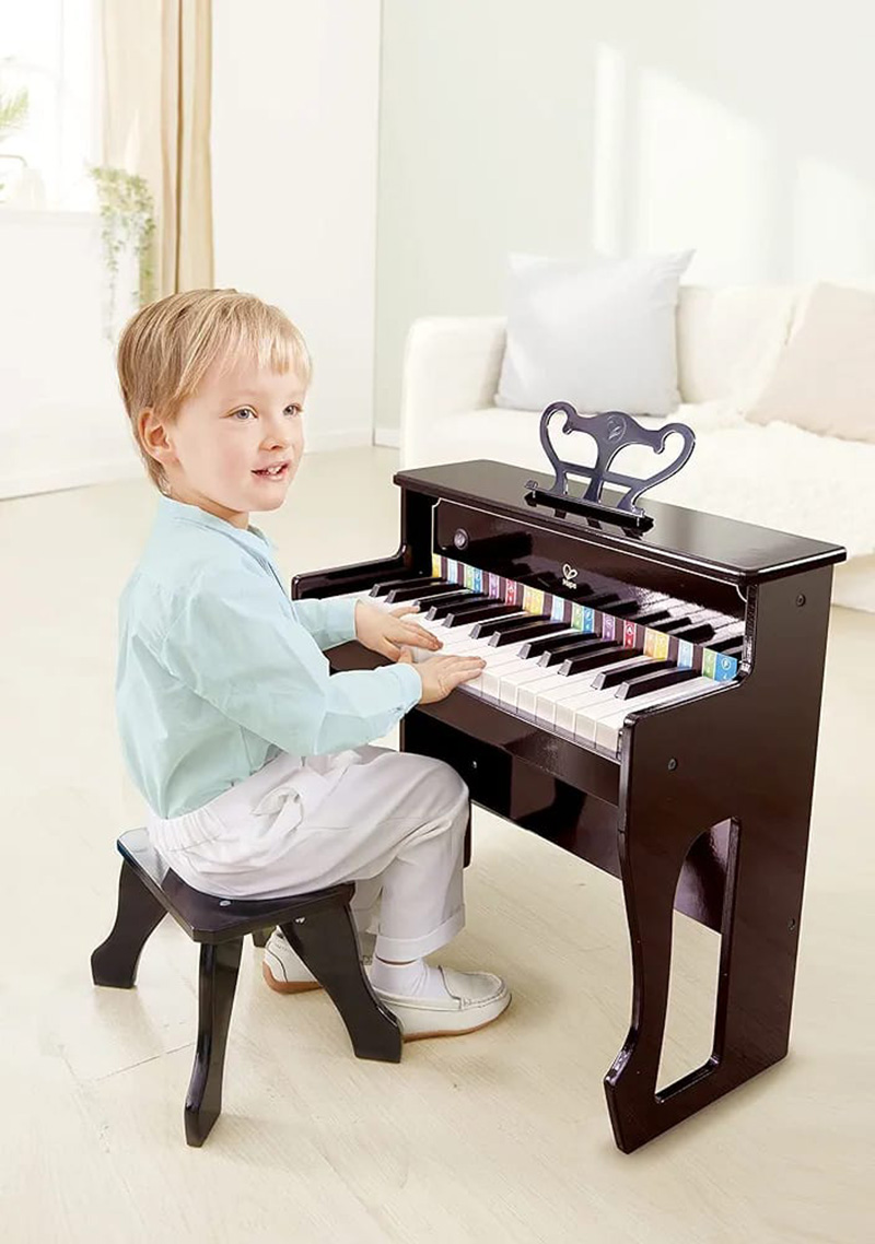 Piano E0631 Dynamic Sound Upright Piano Musical Toy Hape - Image 4