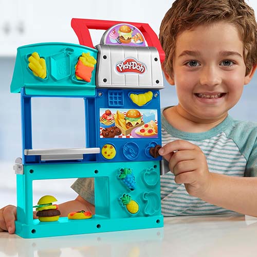 Plastelina Play-Doh Busy Chefs Restaurant Playset - Image 4