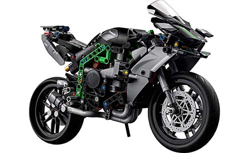LEGO Technic 42170 Kawasaki Ninja H2R motorcycle - Image 4