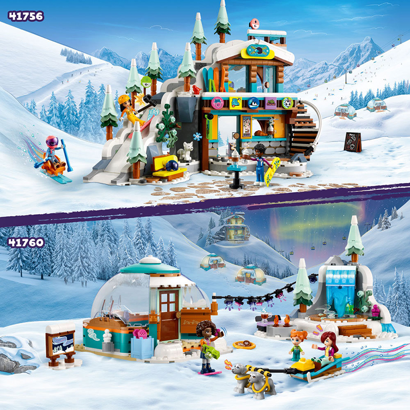 Lego Friends Holiday Ski Slope And Café 41756 - Image 4