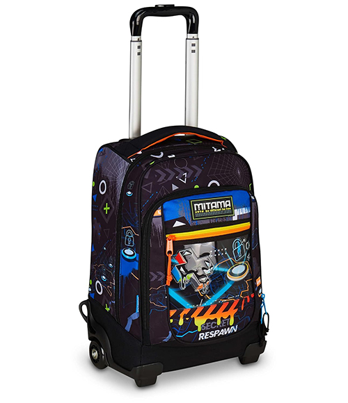 Çantë shkolle me rrota Trolley Scuola DR Junior CYBERPLAY Mitama - Image 4