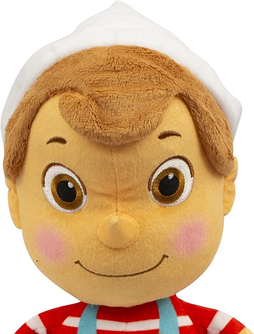 Pinoku me muzikë, Giochi Preziosi Pinocchio - Peluche Musicale Di 36 Cm Con Cappello, Basta Premere Sulla Pancia Che Si Sente La Sigla Della Serie Tv - Image 4