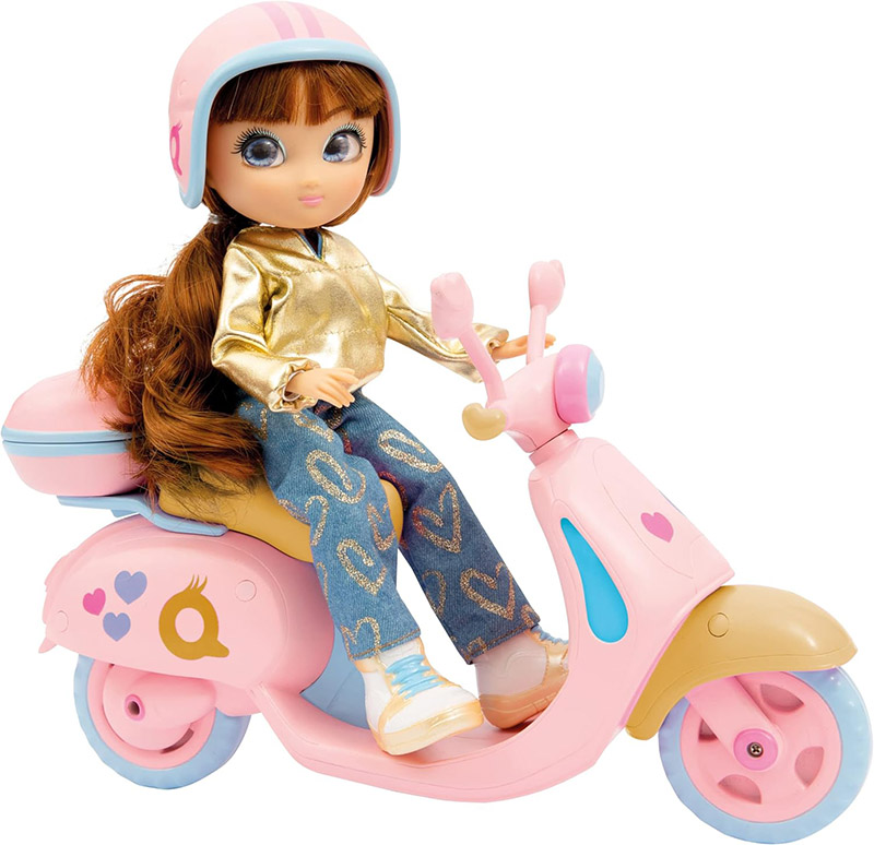 Unique Eyes Fun Ride Scooter Playset with Doll - Image 4