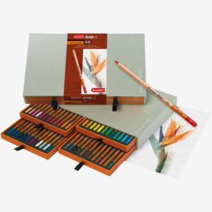 Lapsa me 48 ngjyra me sirtar Bruynzeel Design Coloured Pencil Box 48