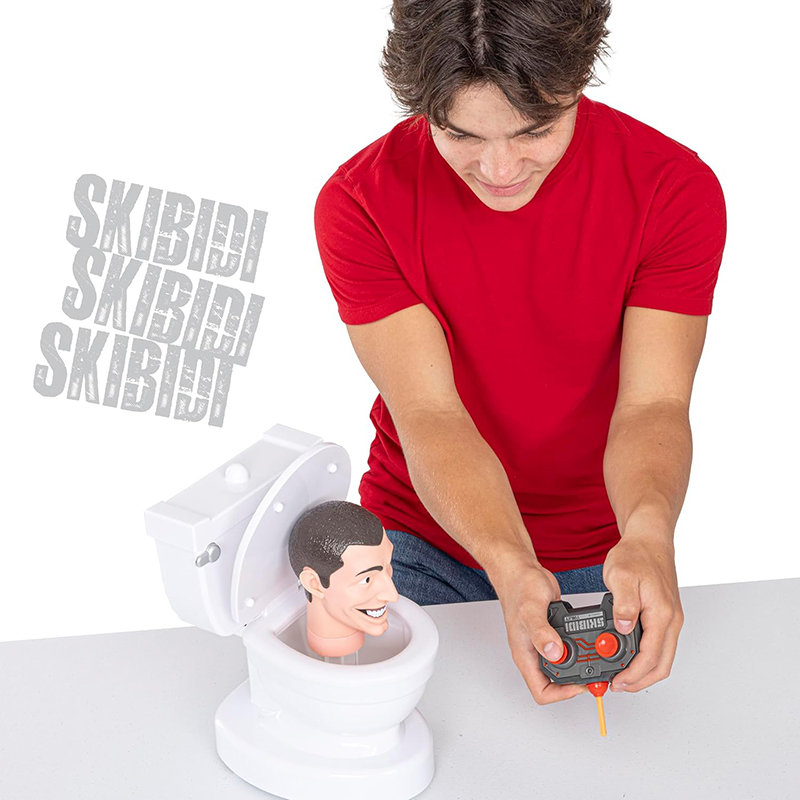 Lodër me telekomandë Skibidi Deluxe Toilet RC, YouTube Animation Sensation - Image 5