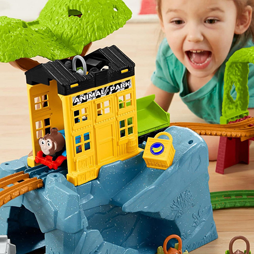 Treni Sodor Safari Animal Park Monkey Adventure Thomas & Friends - Image 5