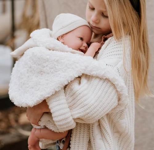 Kukull bebe Reborn Arias Doll 45 cm Diego with Sleeping - Image 5