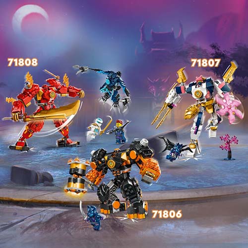 Lego Ninjago Kai's Elemental Fire Mech 71808 - Image 5