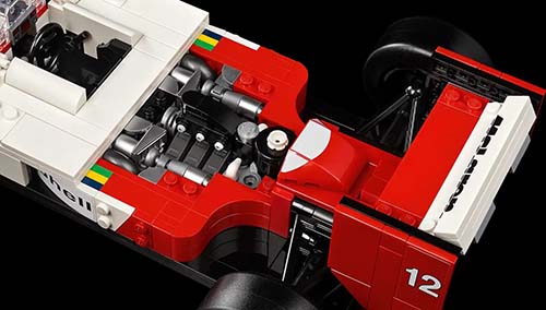 LEGO® ICONS™ McLaren MP4/4 & Ayrton Senna 10330 - Image 5