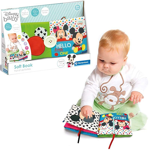 Libër i butë soft book full activities Disney Baby Clementoni - Image 5