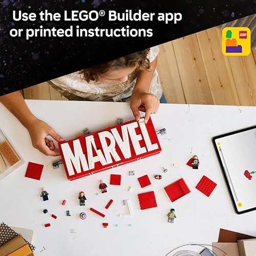LEGO® Marvel: MARVEL Logo & Minifigures 76313 - Image 5