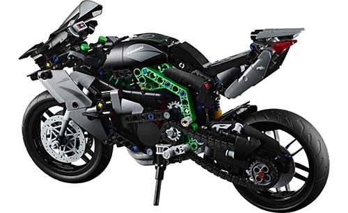 LEGO Technic 42170 Kawasaki Ninja H2R motorcycle - Image 5