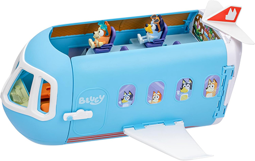 Aeroplan Bluey 3-in-1 Transforming Plane Playset, Transforms from A Plane to A Resort and a Boat! - Image 5