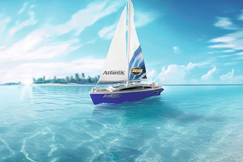 Anije me telekomandë RC- Sailboat Atlantic 2.4GHz 100% RTR Carson - Image 6