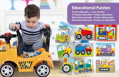 Makinë Carotina Ride On Bulldozer Lisciani - Image 5