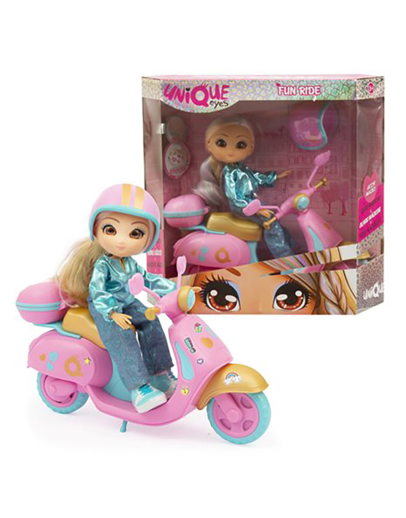 Unique Eyes Fun Ride Scooter Playset with Doll - Image 5