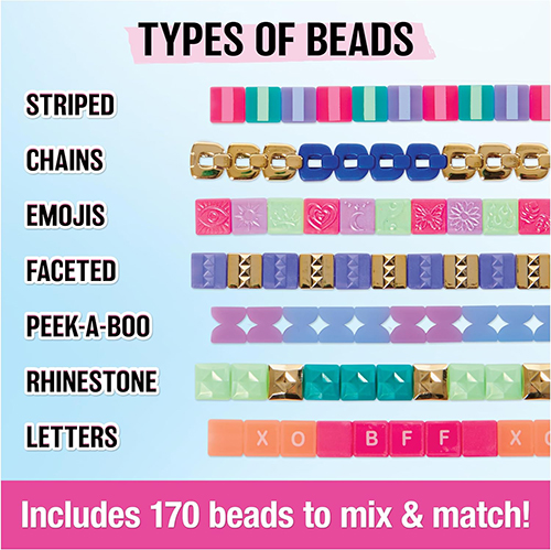 Cool Maker PopStyle Bracelet Maker, 170 Stylish Beads, 10 Bracelets - Image 5