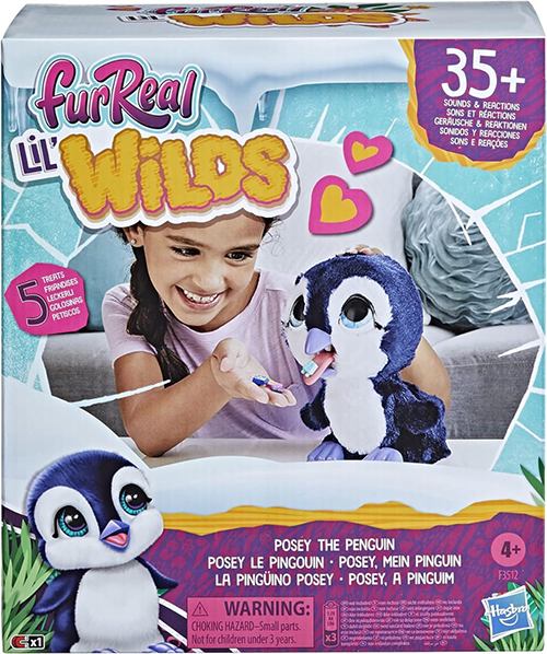 Lil’ Wilds Posey The Penguin Fur Real Hasbro - Image 5