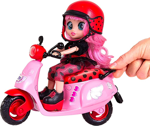 Kukulla me motorr Lady's Scooter Playset Dolls BFF - Image 5