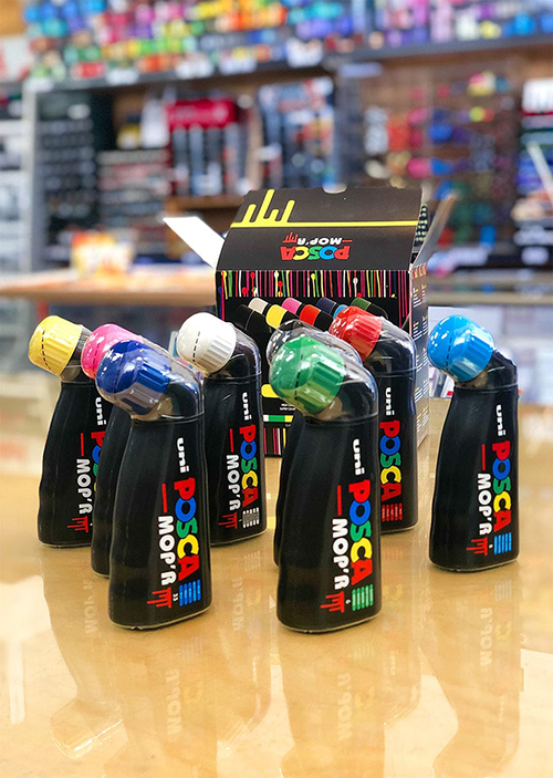 Uni Posca Mopr Round Tip Assorted Set of 8 - Image 5