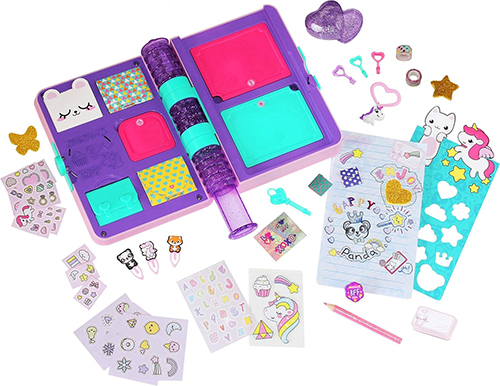 Ditari sekret, FunLockets Secret Journal, Diary, Activity and Creativity, Sticker and Stationery Set, Secret Writing, Drawing and Doodling, Aged 6 Years Plus - Image 5
