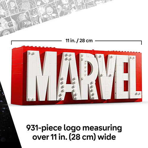 LEGO® Marvel: MARVEL Logo & Minifigures 76313 - Image 6
