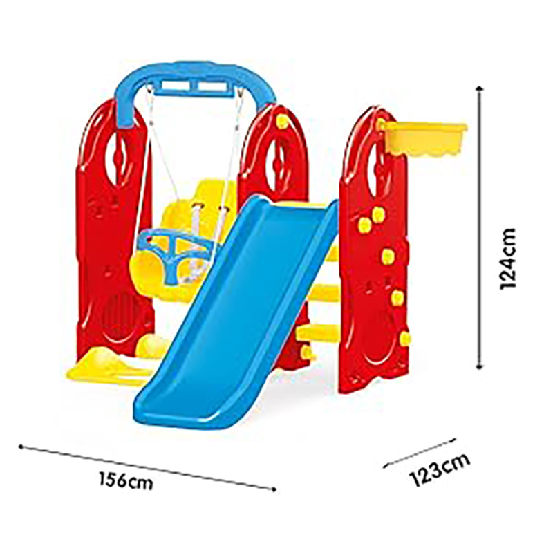 Set lojrash 4 në 1, 4-In-1 Kids Garden Playground Set Dolu - Image 6