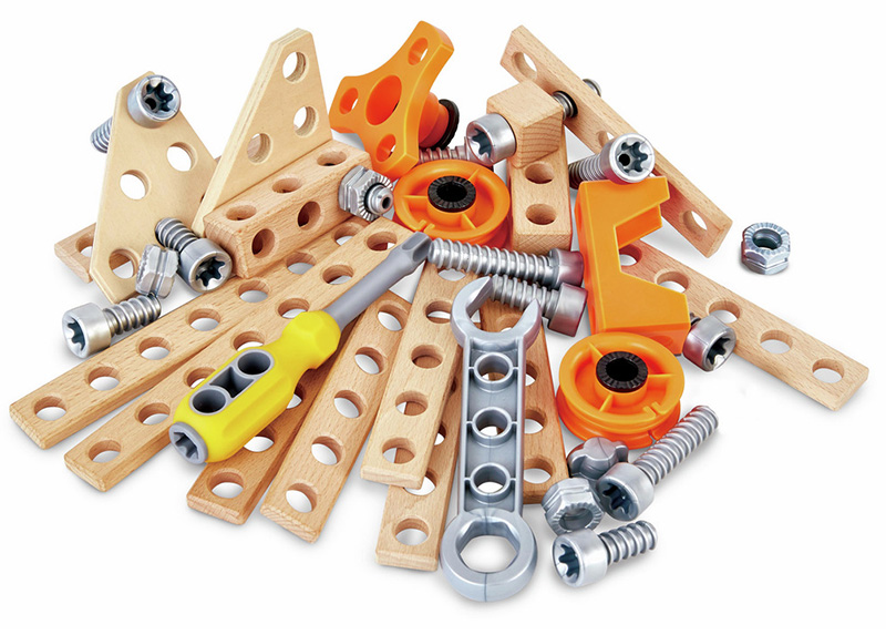 Lodër druri kreative Experiment starter kit Junior Inventor Hape - Image 6