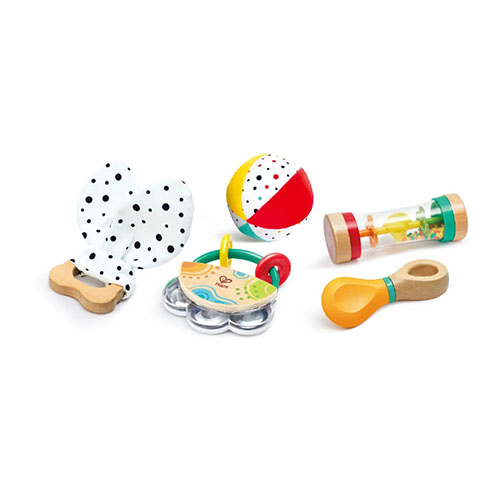 Set për bebe Hape - 5-In-1 Baby Sensory Set - Image 6