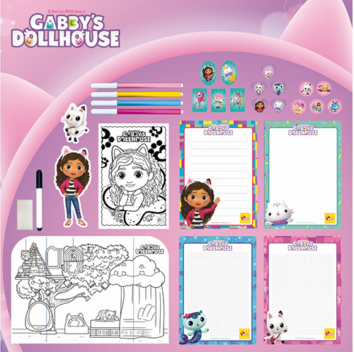 Çantë kopshti për vizatime dhe ngjyrosje Gabby's Dollhouse - Image 6