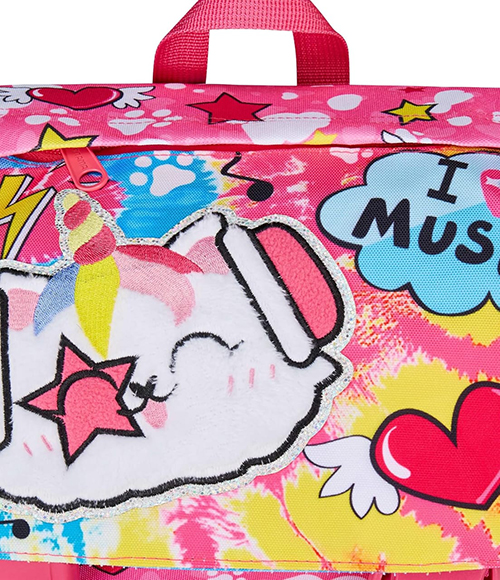 Çantë shkolle shpine 4 Zip Catrock Mitama - Image 6