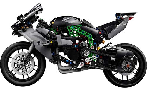 LEGO Technic 42170 Kawasaki Ninja H2R motorcycle - Image 6