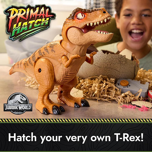 Jurassic World Primal Hatch Interactive Hatching T.Rex Tyrannosaurus Dino - Image 6