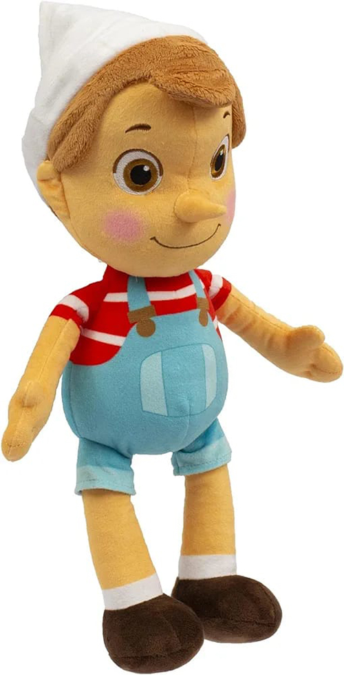 Pinoku me muzikë, Giochi Preziosi Pinocchio - Peluche Musicale Di 36 Cm Con Cappello, Basta Premere Sulla Pancia Che Si Sente La Sigla Della Serie Tv - Image 6