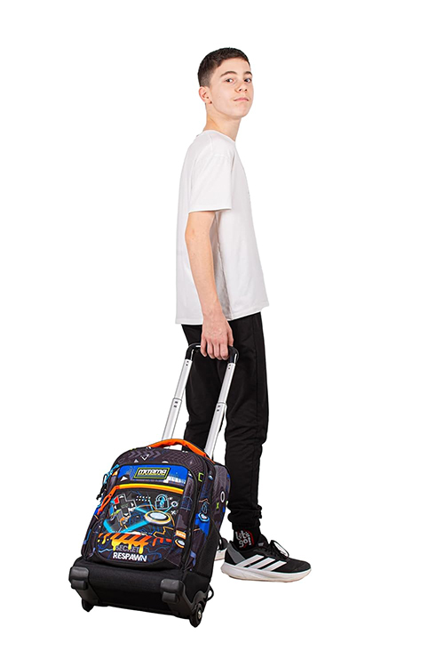 Çantë shkolle me rrota Trolley Scuola DR Junior CYBERPLAY Mitama - Image 6