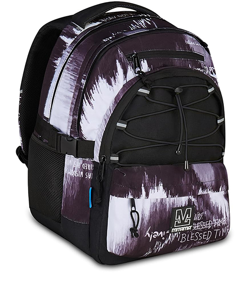 Çantë shkolle shpine BDBF GLITCH, Nero Mitama - Image 6