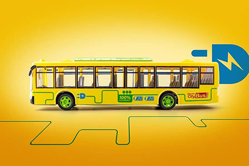 Autobuz elektrik me telekomandë, electric city bus 2.4 ghz Carson - Image 6