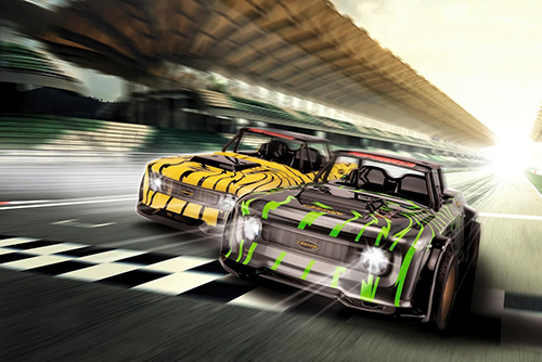 Set makinë garash, race rival Carson - Image 2