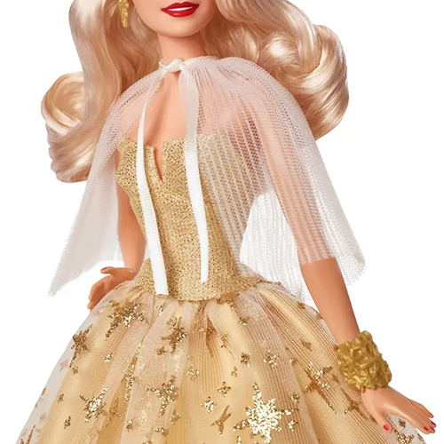 Kukull glamur Barbie - Signature Holiday Collectible Blond Doll Mattel - Image 6