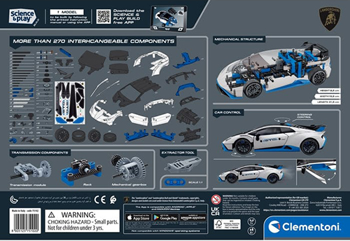 Makinë Lamborghini Huracan auto Mechanics Clementoni - Image 6