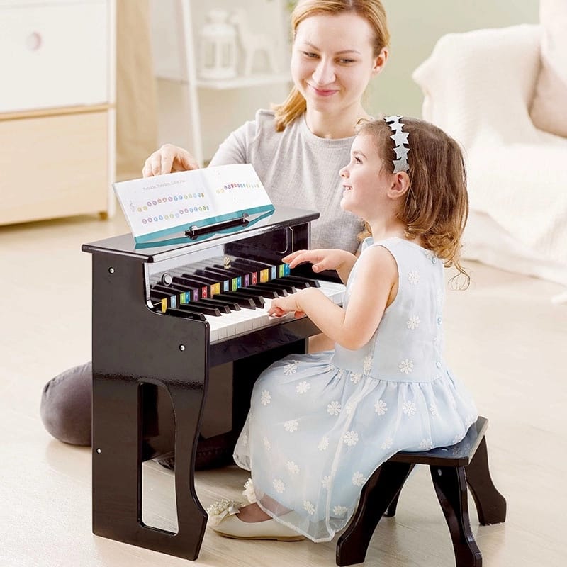 Piano E0631 Dynamic Sound Upright Piano Musical Toy Hape - Image 6