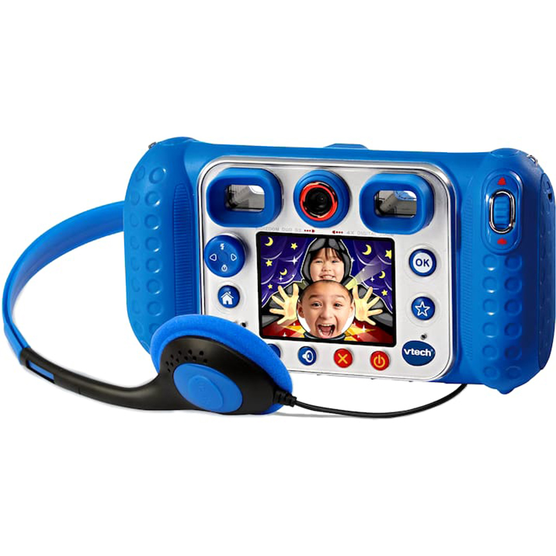 Aparat digital VTech Kidizoom Duo Camera 5.0, Kids Camera with Colour Display, 5MP Camera, For Photos, Selfies & Videos, 4X Digital Zoom, Games, Photo Editing & Effects - Image 6