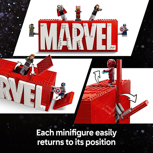 LEGO® Marvel: MARVEL Logo & Minifigures 76313 - Image 7
