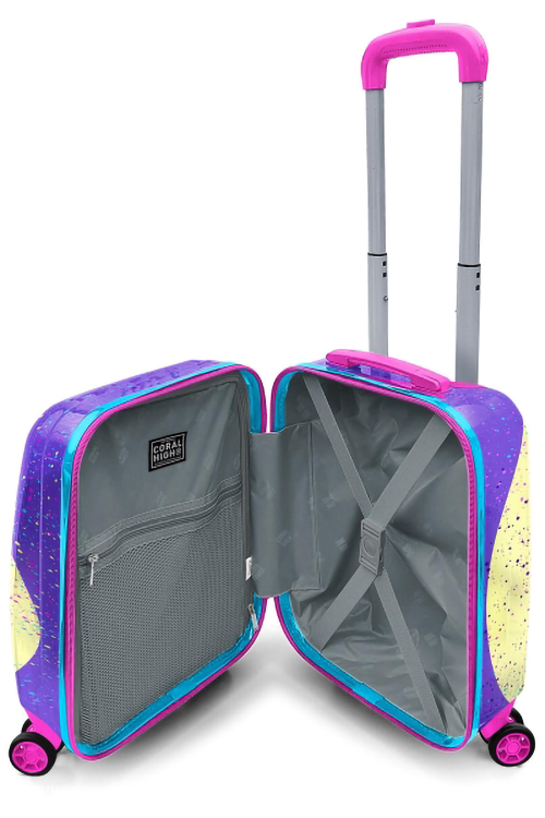 Valixhe udhëtimi për fëmijë Coral High Kids Purple Pink Anime 16705 - Image 7