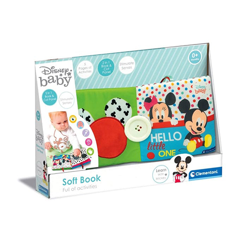 Libër i butë soft book full activities Disney Baby Clementoni - Image 7