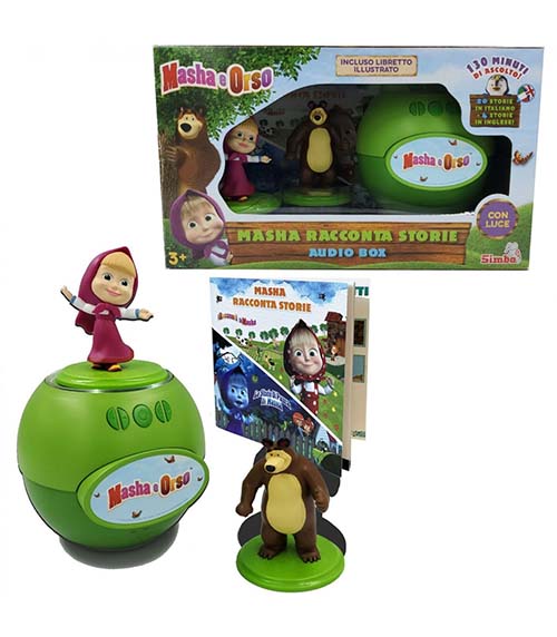 Masha tregon histori, përfshirë 2 personazhe, me 130 min 24 histori Masha Italisht dhe Anglisht - Image 7