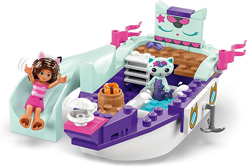 LEGO 10786 Gabby's Dollhouse Gabby & MerCat's Ship & Spa Boat Toy with Beauty Salon - Image 7