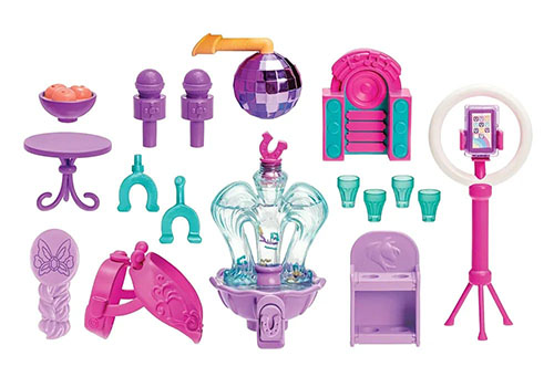 Set Wild Manes Horse Toys Perla's Clubhouse Trailer Playset with Perla Horse - Image 7