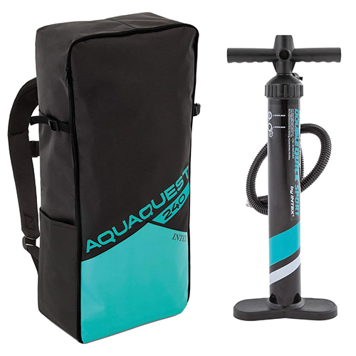 Serf board Aqua Quest 240 Youth SUP | Inflatable Stand-Up Paddleboard | 244 cm x 76 cm x 13 cm - Image 7